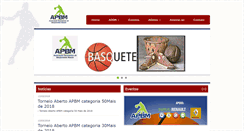 Desktop Screenshot of basquetemasterpr.com.br