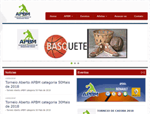 Tablet Screenshot of basquetemasterpr.com.br